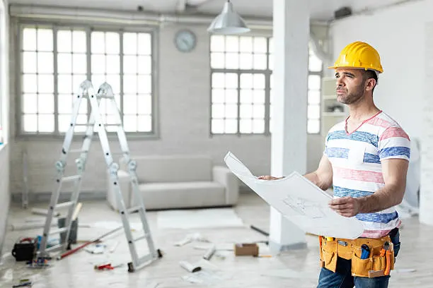 Home improvement project showing updated interior spaces and structural changes